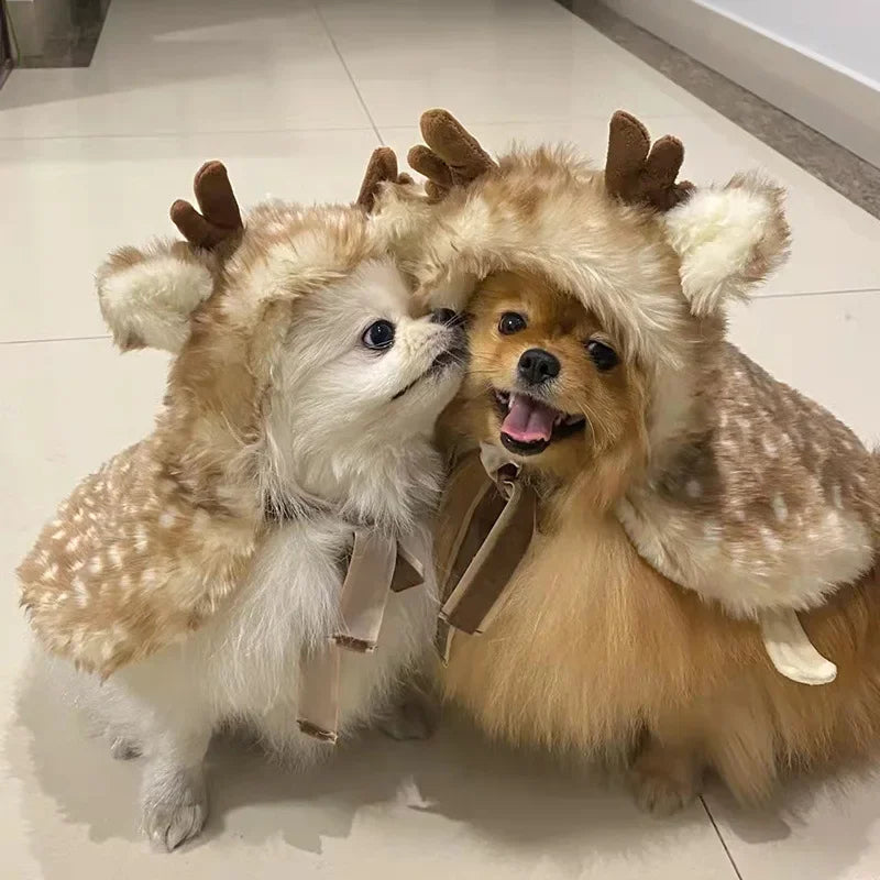 Christmas Elk Costume for Pets