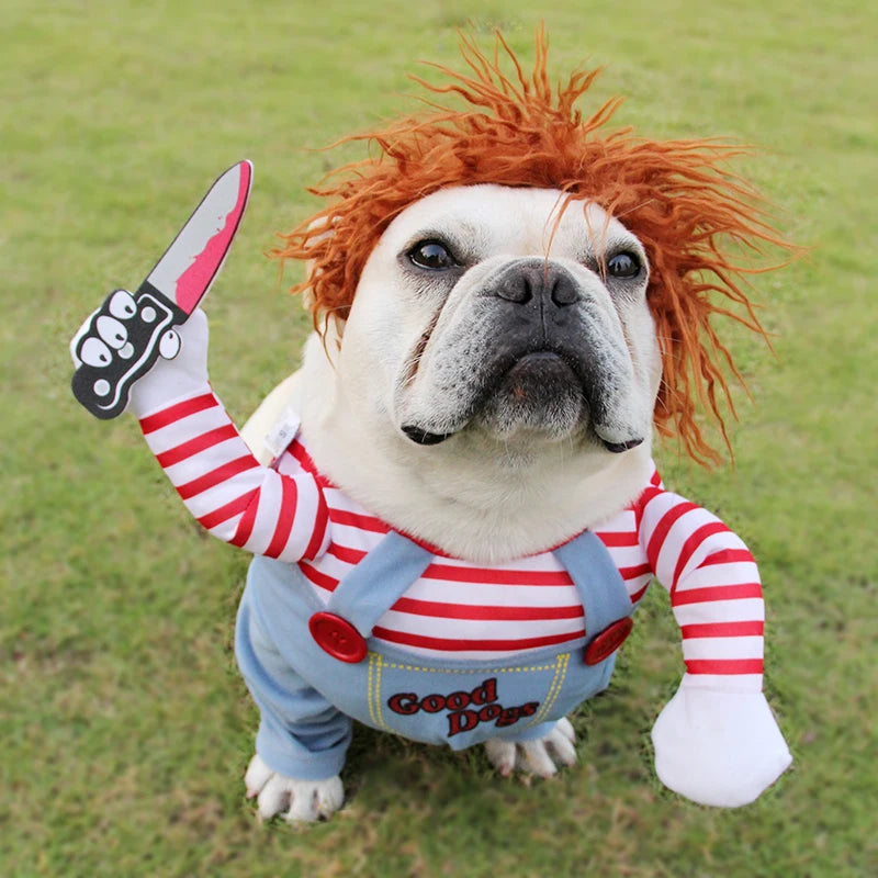 Halloween Clown Dog Costumes